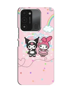 Чохол для TECNO Spark 8C з картинкою «My Melody та Kuromi» Чохол для TECNO Spark 8C з картинкою «My Melody та Kuromi»