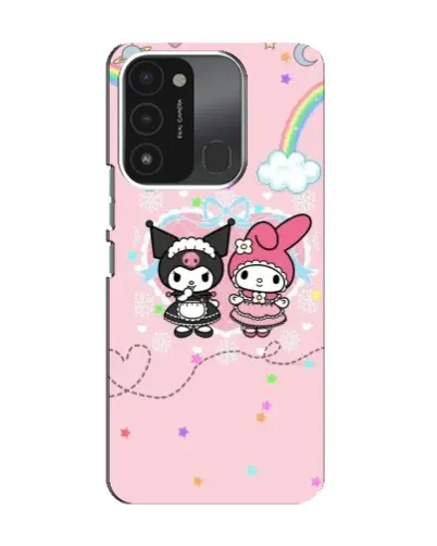 Чохол для TECNO Spark 8C з картинкою «My Melody та Kuromi» Чохол для TECNO Spark 8C з картинкою «My Melody та Kuromi»