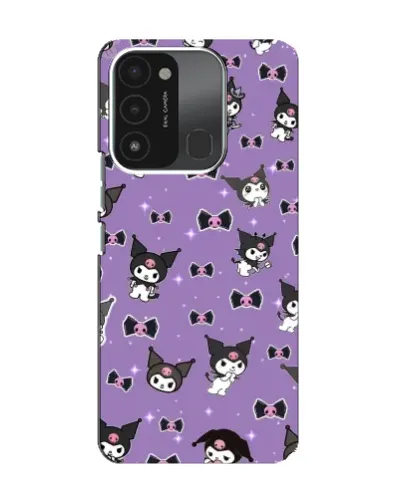 Чохол для TECNO Spark 8C з картинкою «Kuromi — патерн» Чохол для TECNO Spark 8C з картинкою «Kuromi — патерн»