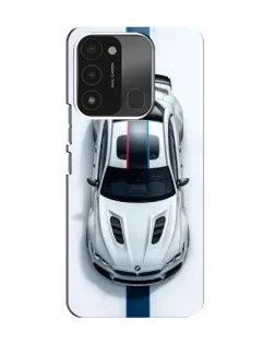 Чохол для TECNO Spark 8C з картинкою «Вид зверху — BMW M»
