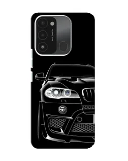 Чохол для TECNO Spark 8C з картинкою «Темний силует BMW»