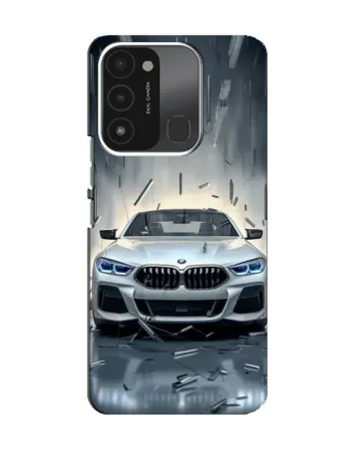 Чохол для TECNO Spark 8C з картинкою «BMW у світлі фар»