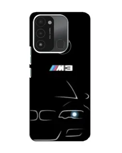 Чохол для TECNO Spark 8C з картинкою «Мінімалістичний принт BMW M3»