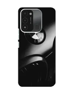 Чохол для TECNO Spark 8C з картинкою «Емблема BMW — макро»