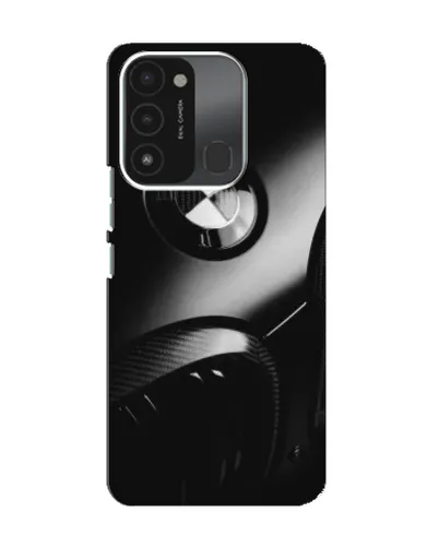 Чохол для TECNO Spark 8C з картинкою «Емблема BMW — макро»