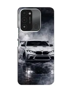 Чохол для TECNO Spark 8C з картинкою «BMW крізь туман»