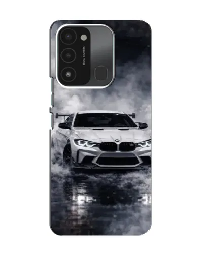 Чохол для TECNO Spark 8C з картинкою «BMW крізь туман»