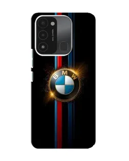 Чохол для TECNO Spark 8C з картинкою «BMW M-Power неон»