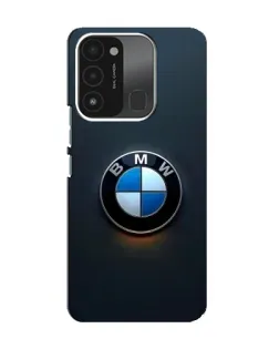 Чохол для TECNO Spark 8C з картинкою «Логотип BMW — мінімалізм»