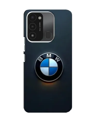 Чохол для TECNO Spark 8C з картинкою «Логотип BMW — мінімалізм»