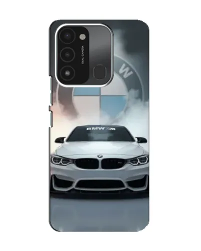 Чохол для TECNO Spark 8C з картинкою «BMW в білому диму» Чохол для TECNO Spark 8C з картинкою «BMW в білому диму»
