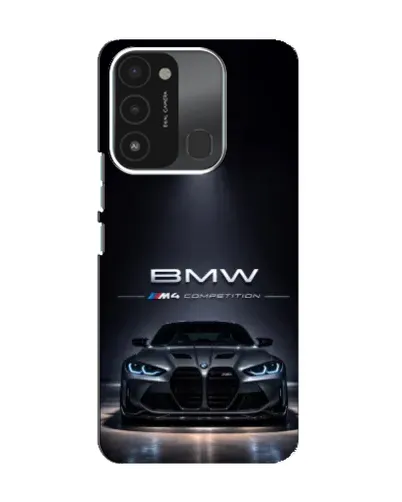 Чохол для TECNO Spark 8C з картинкою «BMW крізь нічне місто» Чохол для TECNO Spark 8C з картинкою «BMW крізь нічне місто»