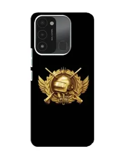 Чохол для TECNO Spark 8C з картинкою «PUBG — помаранчевий градієнт»