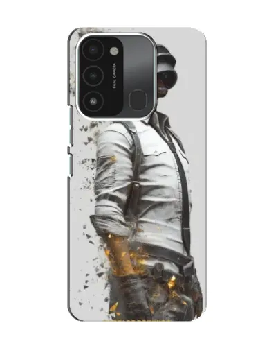 Чохол для TECNO Spark 8C з картинкою «PUBG — боєць у пилу» Чохол для TECNO Spark 8C з картинкою «PUBG — боєць у пилу»