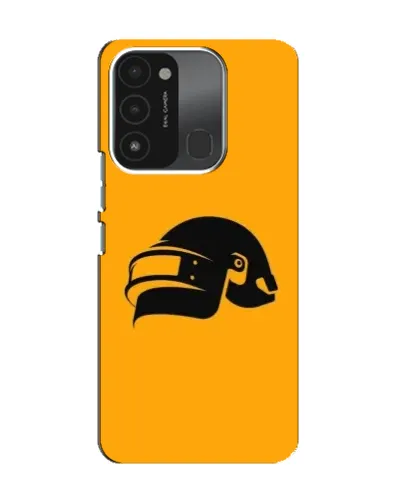 Чохол для TECNO Spark 8C з картинкою «PUBG — золотий шолом» Чохол для TECNO Spark 8C з картинкою «PUBG — золотий шолом»