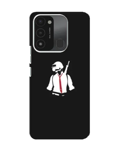 Чохол для TECNO Spark 8C з картинкою «PUBG — силует воїна» Чохол для TECNO Spark 8C з картинкою «PUBG — силует воїна»