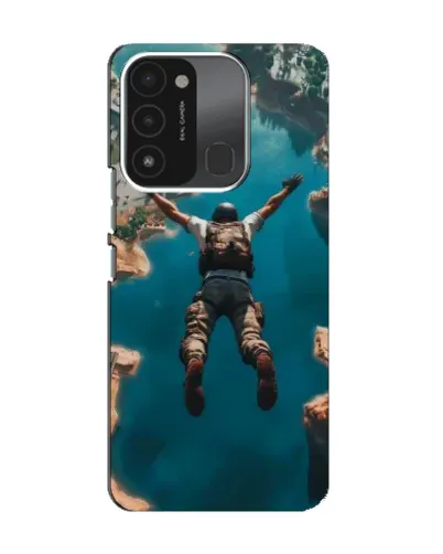 Чохол для TECNO Spark 8C з картинкою «PUBG — вільне падіння» Чохол для TECNO Spark 8C з картинкою «PUBG — вільне падіння»