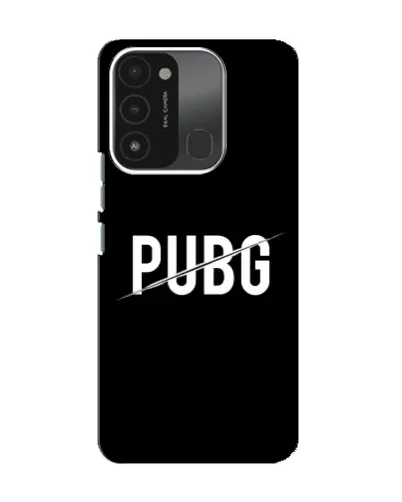 Чохол для TECNO Spark 8C з картинкою «PUBG — білий логотип» Чохол для TECNO Spark 8C з картинкою «PUBG — білий логотип»