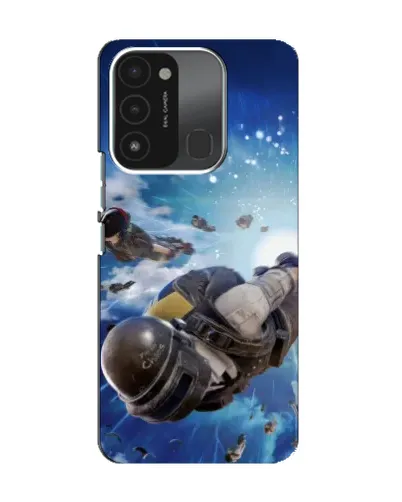 Чохол для TECNO Spark 8C з картинкою «Десант PUBG — стрибок» Чохол для TECNO Spark 8C з картинкою «Десант PUBG — стрибок»