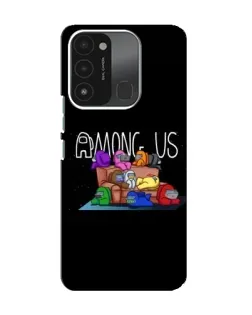 Чохол для TECNO Spark 8C з картинкою «Логотип Among Us»