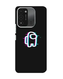 Чохол для TECNO Spark 8C з картинкою «Among Us неон»