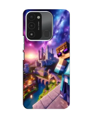 Чохол для TECNO Spark 8C з картинкою «Стів та космос» Чохол для TECNO Spark 8C з картинкою «Стів та космос»