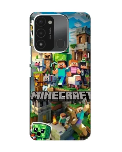 Чохол для TECNO Spark 8C з картинкою «Замок Minecraft» Чохол для TECNO Spark 8C з картинкою «Замок Minecraft»