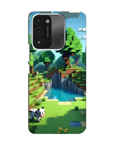 Чохол для TECNO Spark 8C з картинкою «Minecraft літній день» Чохол для TECNO Spark 8C з картинкою «Minecraft літній день»