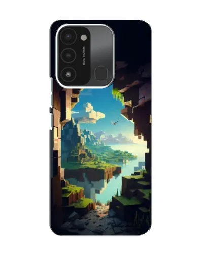 Чохол для TECNO Spark 8C з картинкою «Вид з печери» Чохол для TECNO Spark 8C з картинкою «Вид з печери»