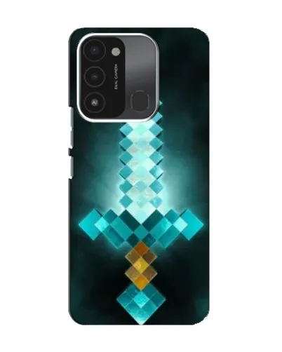 Чохол для TECNO Spark 8C з картинкою «Алмазний меч неон» Чохол для TECNO Spark 8C з картинкою «Алмазний меч неон»