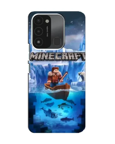 Чохол для TECNO Spark 8C з картинкою «Minecraft льодянийсвіт» Чохол для TECNO Spark 8C з картинкою «Minecraft льодянийсвіт»