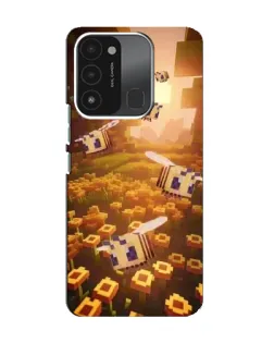 Чохол для TECNO Spark 8C з картинкою «Поле соняшників»