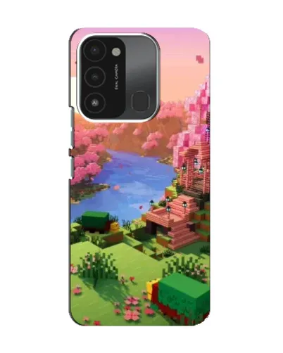 Чохол для TECNO Spark 8C з картинкою «Рожеве дерево Minecraft» Чохол для TECNO Spark 8C з картинкою «Рожеве дерево Minecraft»