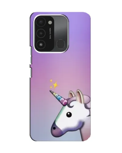 Чехол для TECNO Spark 8C с картинкой «Единорог градиент» Чехол для TECNO Spark 8C с картинкой «Единорог градиент»