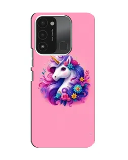 Чехол для TECNO Spark 8C с картинкой «Сказочный единорог»