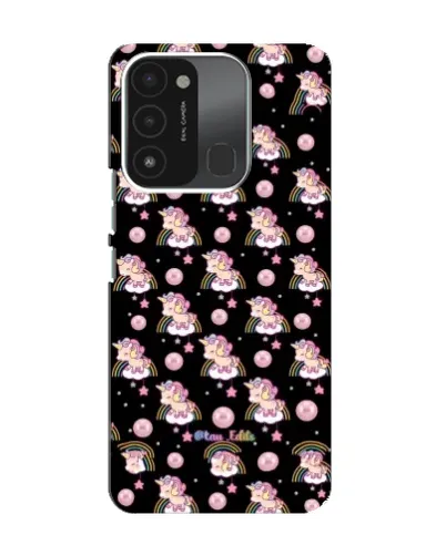 Чехол для TECNO Spark 8C с картинкой «Magic Unicorn паттерн» Чехол для TECNO Spark 8C с картинкой «Magic Unicorn паттерн»