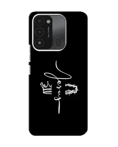Чохол для TECNO Spark 8C з картинкою «Король Слави Jesus»