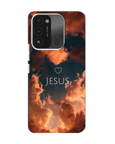 Чохол для TECNO Spark 8C з картинкою «Сяйво Імені Jesus»