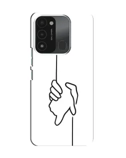Чохол для TECNO Spark 8C з картинкою «Рука тримає» Чохол для TECNO Spark 8C з картинкою «Рука тримає»