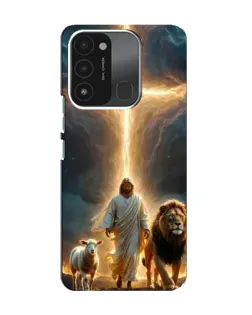 Чохол для TECNO Spark 8C з картинкою «Лев Юди та Світло» Чохол для TECNO Spark 8C з картинкою «Лев Юди та Світло»