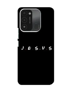 Чохол для TECNO Spark 8C з картинкою «Крапки віри J.E.S.U.S.»