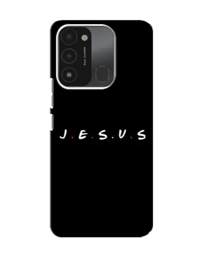 Чохол для TECNO Spark 8C з картинкою «Крапки віри J.E.S.U.S.»