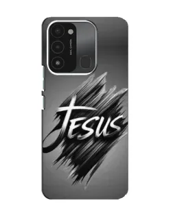 Чохол для TECNO Spark 8C з картинкою «Напис Jesus Graffiti»