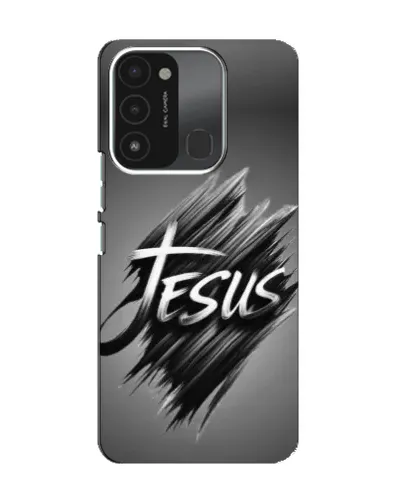 Чохол для TECNO Spark 8C з картинкою «Напис Jesus Graffiti»