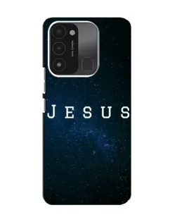 Чохол для TECNO Spark 8C з картинкою «Зоряне небо Jesus»