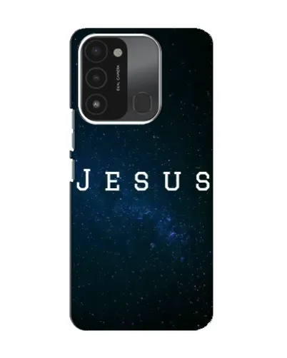 Чохол для TECNO Spark 8C з картинкою «Зоряне небо Jesus»