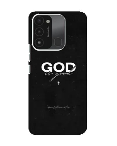 Чохол для TECNO Spark 8C з картинкою «GOD — Бог над усім»