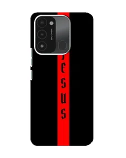 Чохол для TECNO Spark 8C з картинкою «Червона лінія віри»