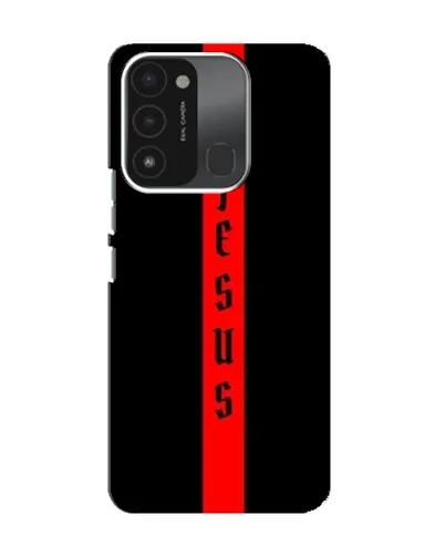 Чохол для TECNO Spark 8C з картинкою «Червона лінія віри»