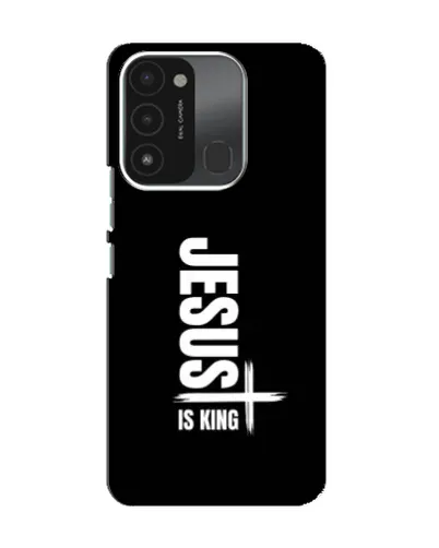 Чохол для TECNO Spark 8C з картинкою «Вертикаль віри Jesus»
